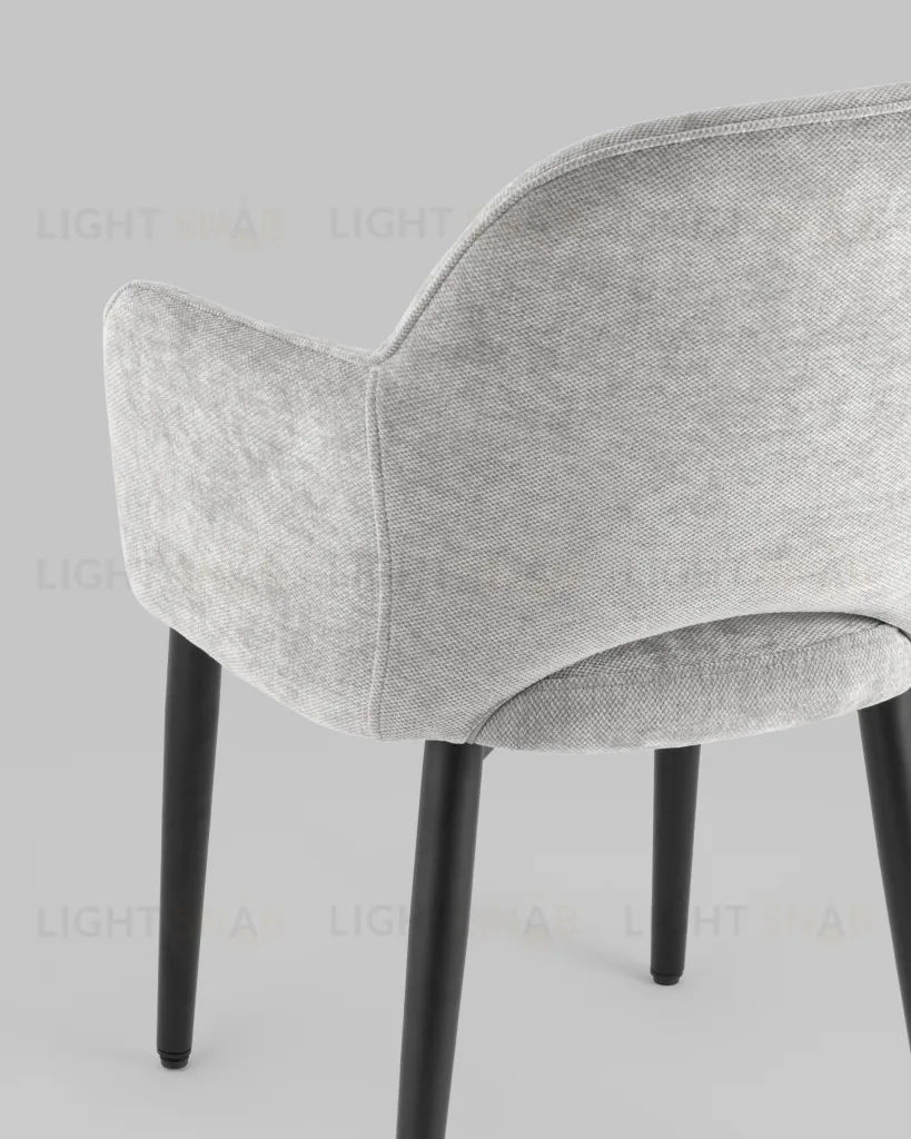Стул Венера шенилл светло-серый УТ000039144