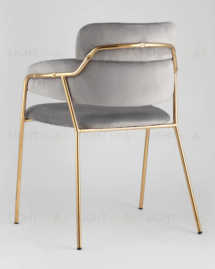 Стул Полин светло-серый 2 шт УТ000037534