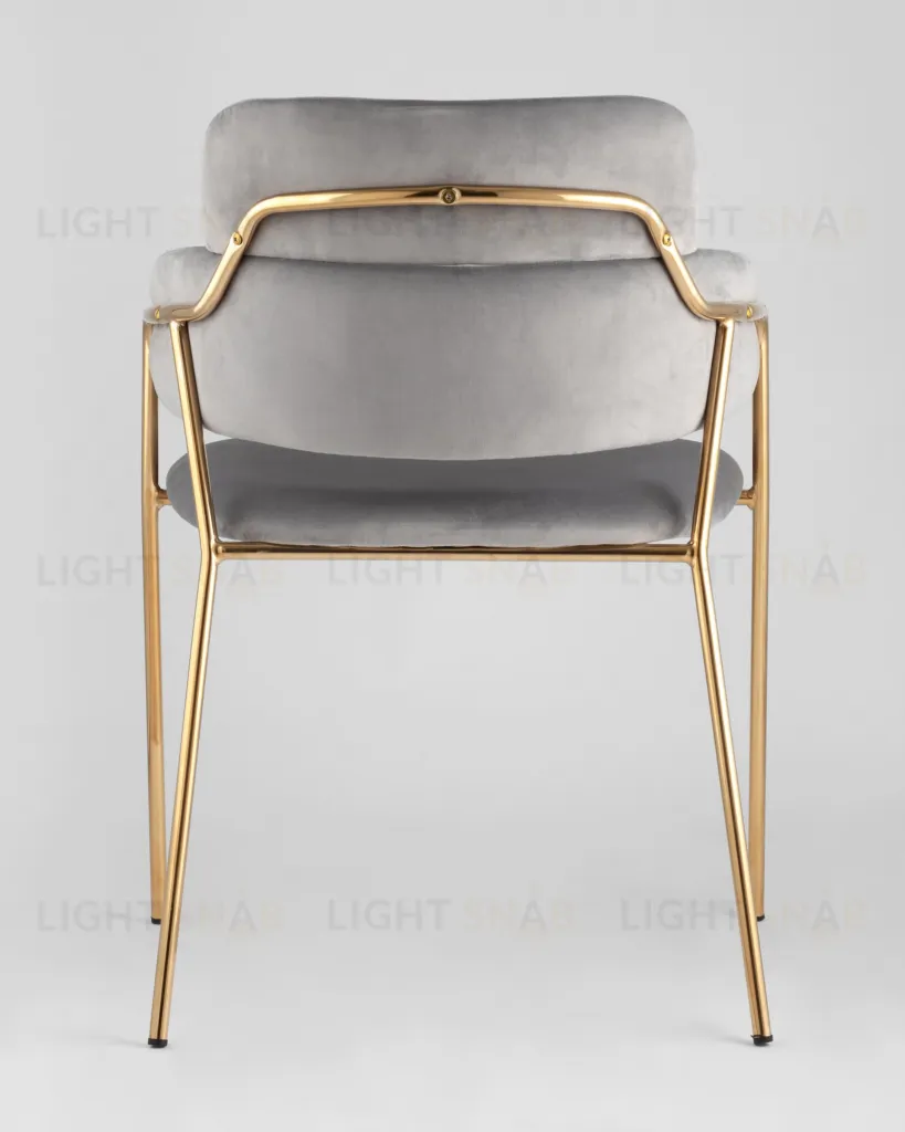 Стул Полин светло-серый 2 шт УТ000037534