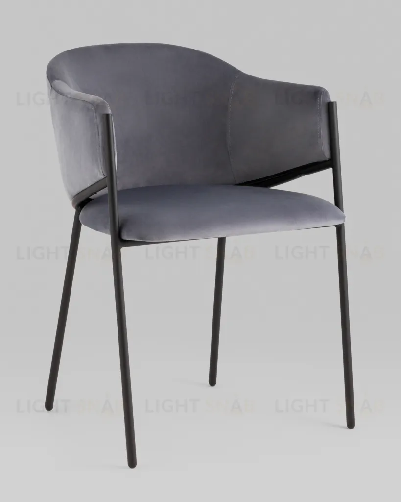 Стул Brace велюр серый УТ000039130