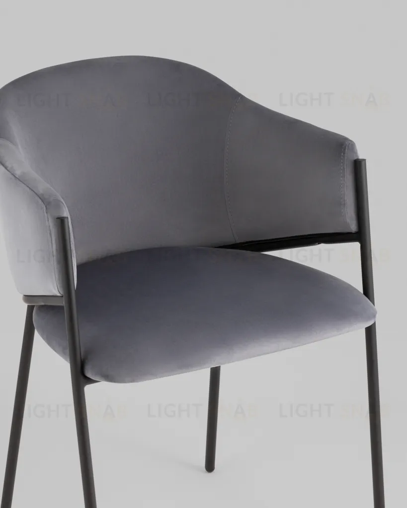 Стул Brace велюр серый УТ000039130
