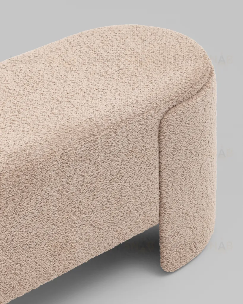 Банкетка Taks букле капучино УТ000039116