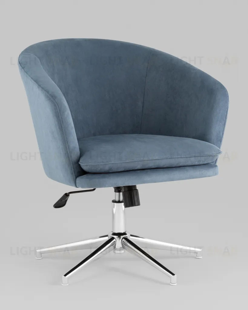 Кресло Харис регулируемое замша синий NC УТ000038901