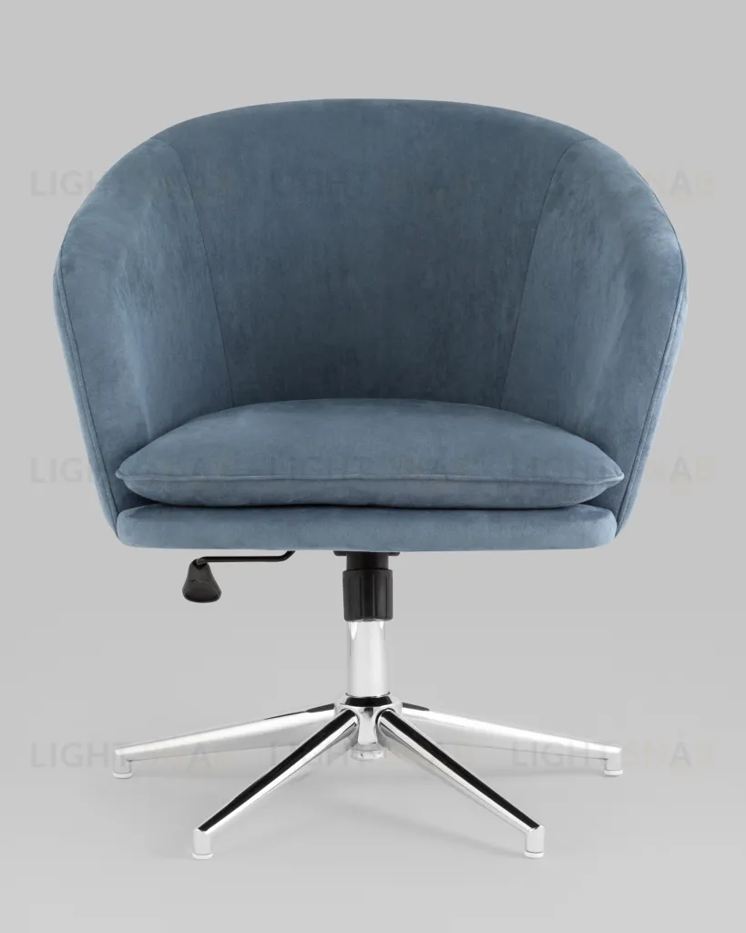 Кресло Харис регулируемое замша синий NC УТ000038901