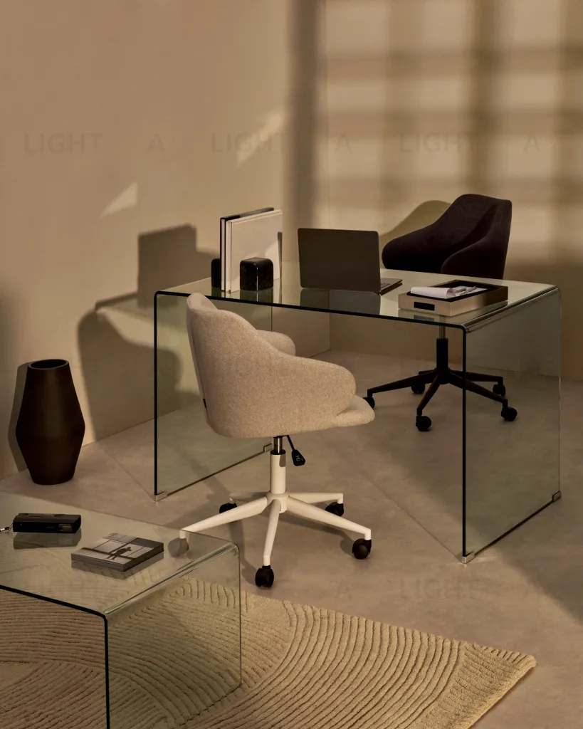 Офисное кресло Einara светло-серое 101894