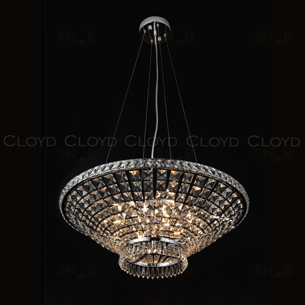  Люстра Cloyd FIALA C8 / Ø60 см - хром (арт.11454)  11454