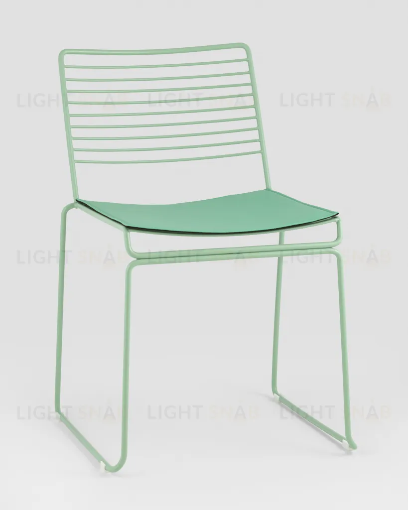 Стул обеденный Danny зеленый с подушкой УТ000038986