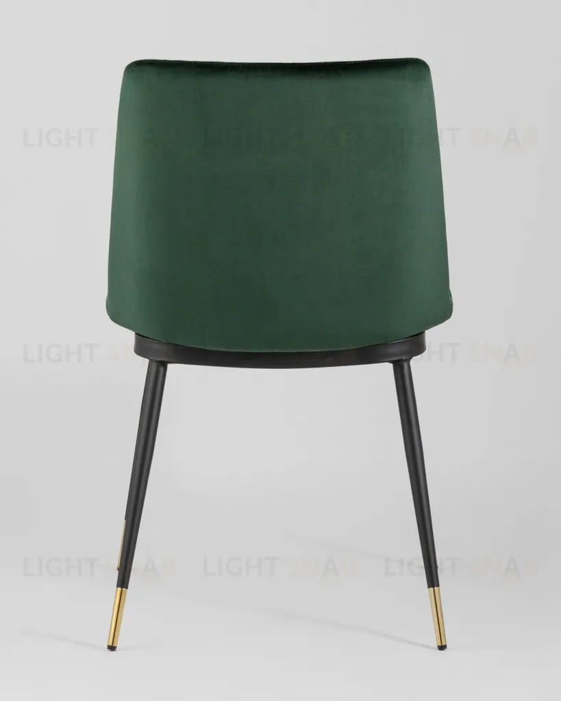Стул Мелисса велюр зеленый 2 шт УТ000037476