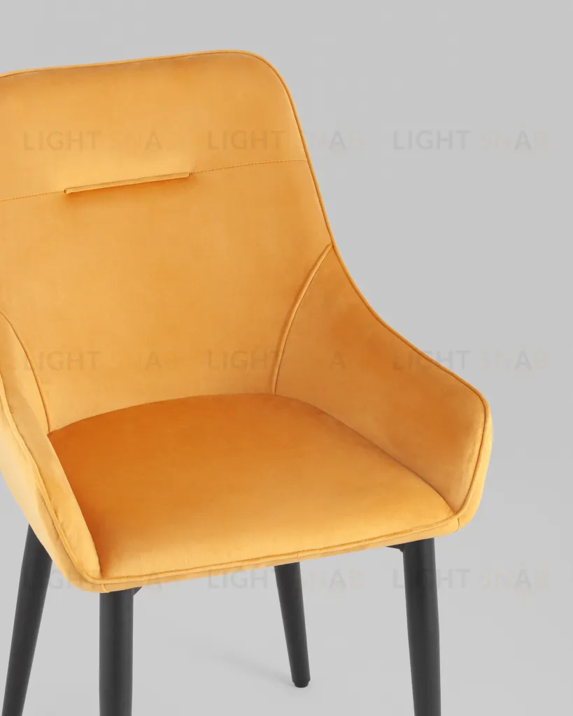 Стул Диана велюр оранжевый 4 шт УТ000037407