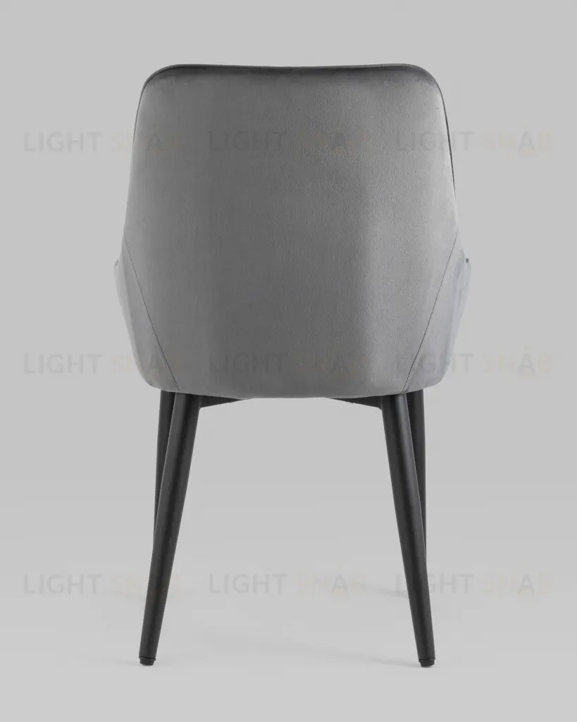 Стул Диана велюр серый 4 шт УТ000037413