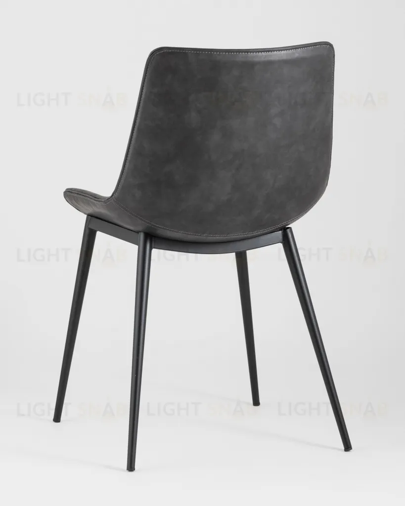 Стул TEXAS экокожа серый 2 шт. УТ000037296