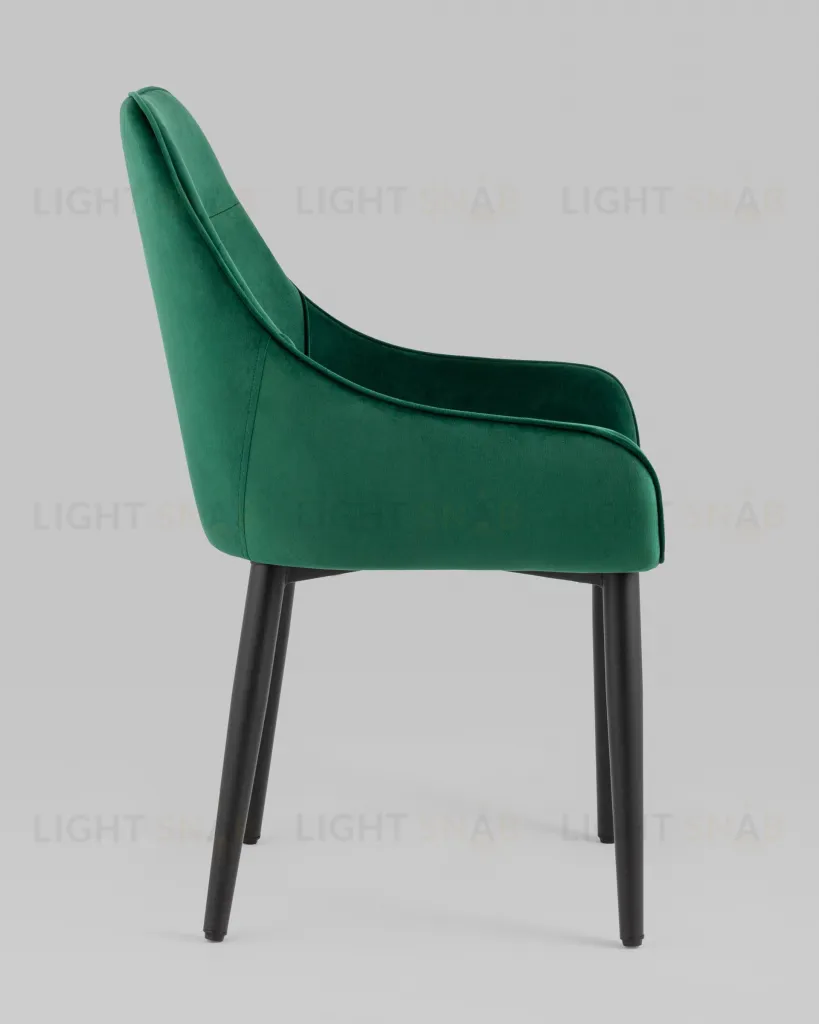 Стул Диана велюр изумрудный 4 шт УТ000037401