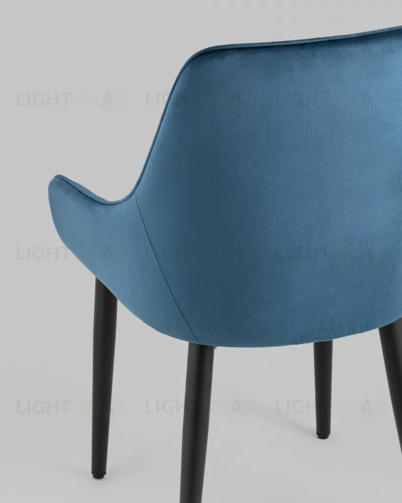 Стул Диана велюр сине-зеленый 4 шт УТ000037415