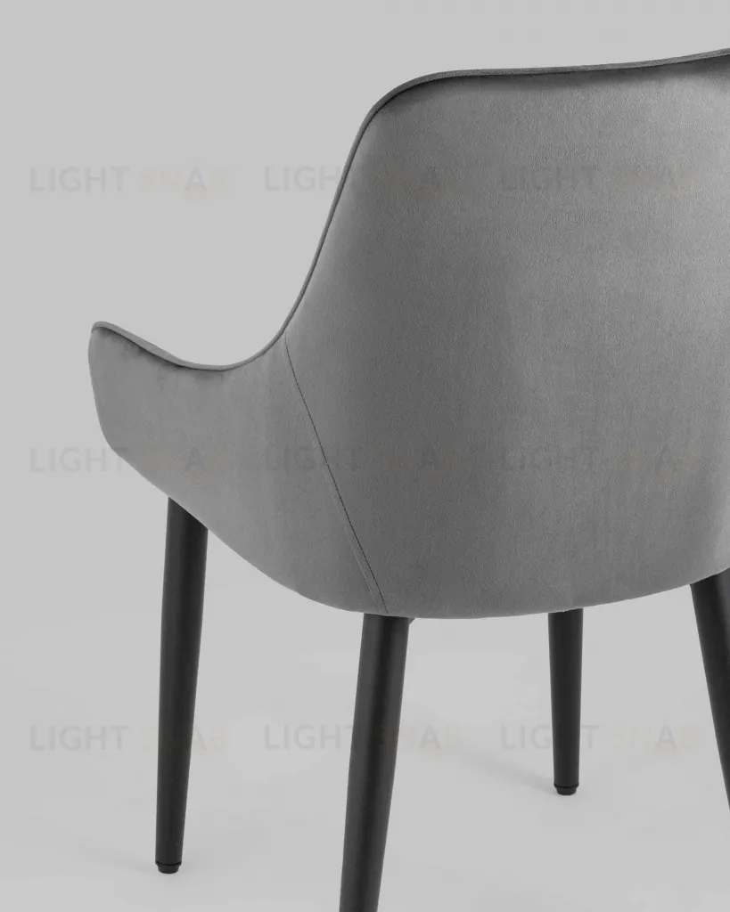 Стул Диана велюр серый 4 шт УТ000037413