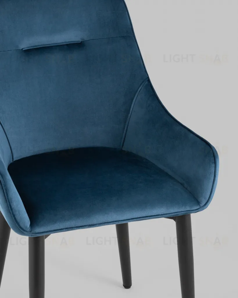 Стул Диана велюр сине-зеленый 4 шт УТ000037415