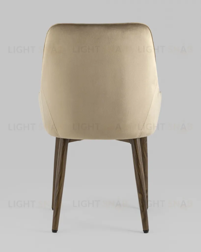Стул Диана велюр бежевый 4 шт УТ000037399
