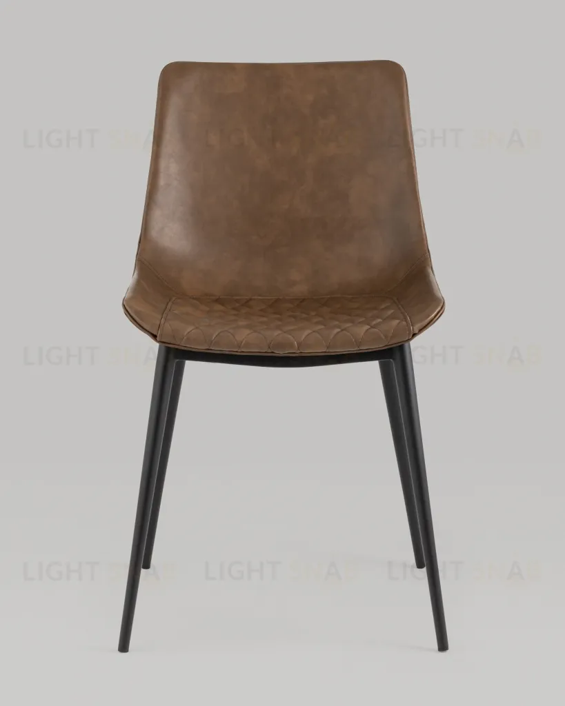 Стул TEXAS экокожа коричневый 2 шт. УТ000037294