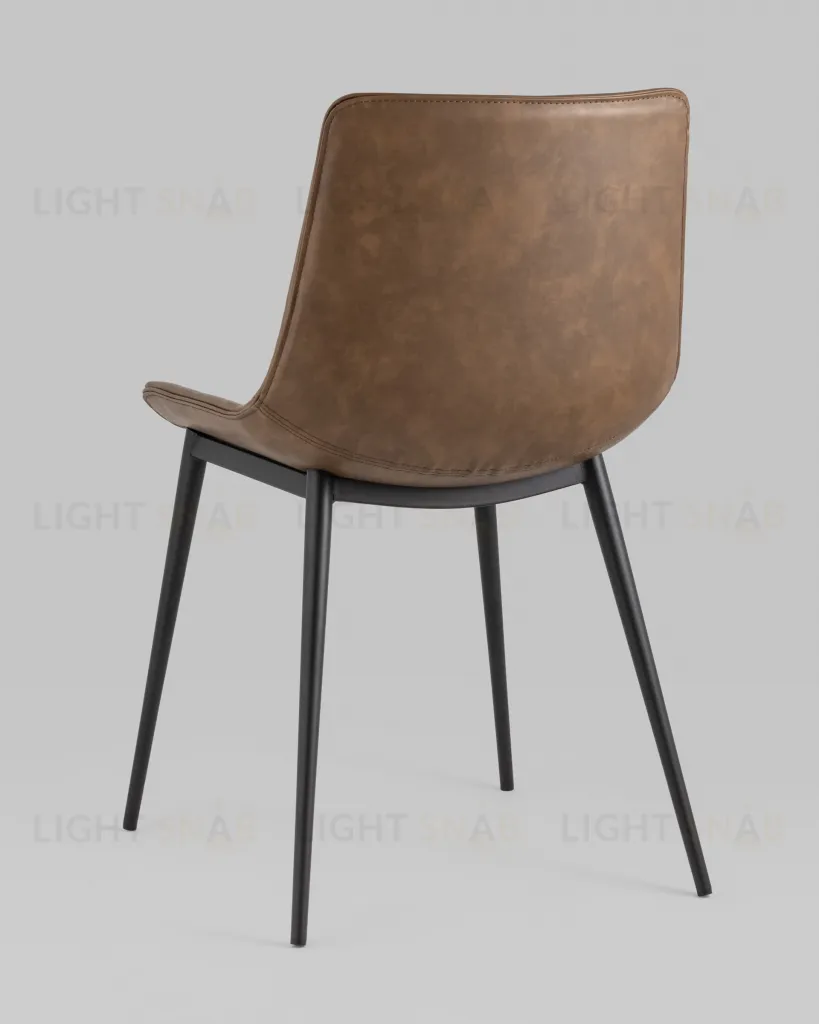 Стул TEXAS экокожа коричневый 2 шт. УТ000037294