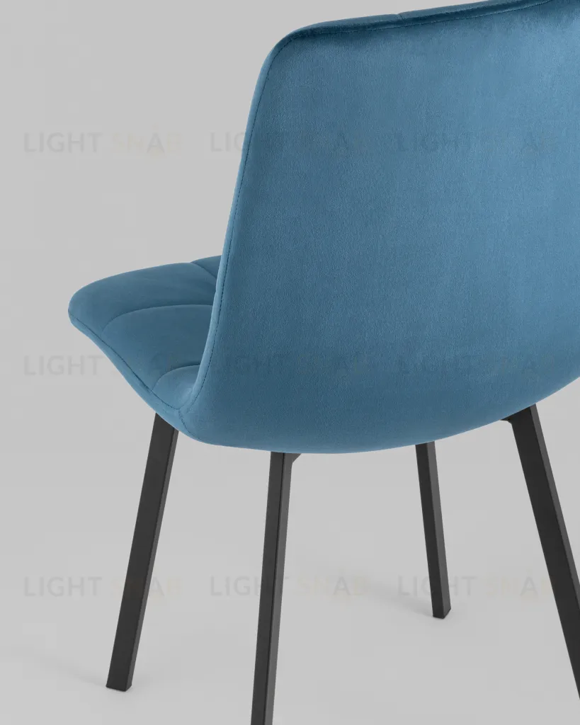 Стул Chilly велюр сине-зеленый 2 шт. УТ000039337