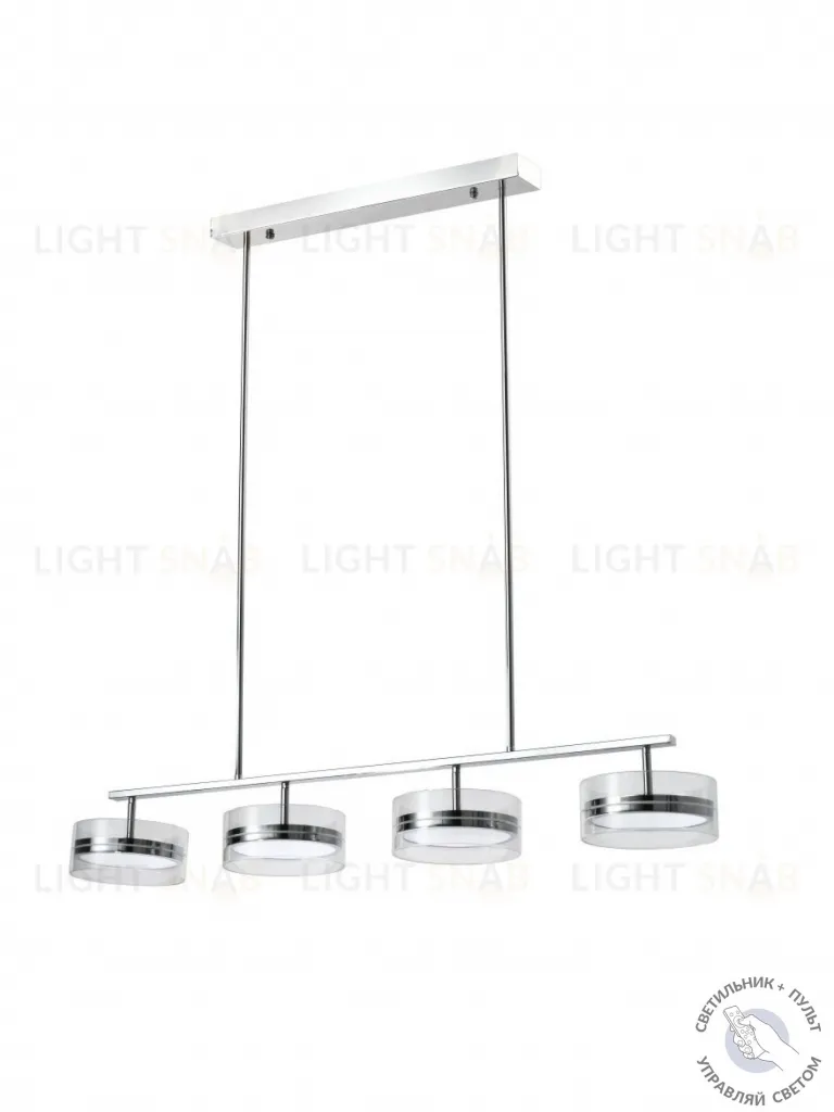 Люстра  подвесная ZORTES DONUT ZRS.1802.04, Мощность - 48Вт, Тип лампы: LED, В -1200мм / Ш - 1140мм ZRS.1802.04