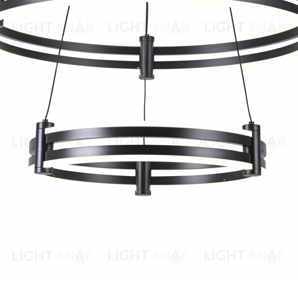 Подвесной светильник Zortes DUBLE-R ZRS.30514.09, Мощность - 125Вт, Тип лампы: LED, В -1500мм/350мм / Ш - Ø400мм+600мм ZRS.30514.09