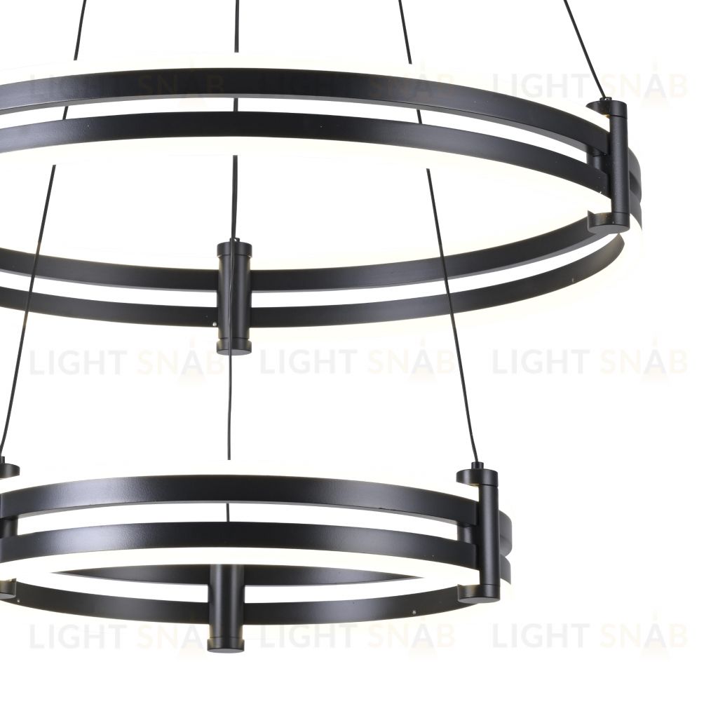 Подвесной светильник Zortes DUBLE-R ZRS.30514.09, Мощность - 125Вт, Тип лампы: LED, В -1500мм/350мм / Ш - Ø400мм+600мм ZRS.30514.09