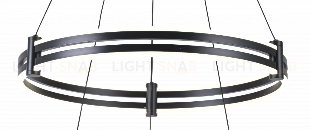 Подвесной светильник Zortes DUBLE-R ZRS.30514.09, Мощность - 125Вт, Тип лампы: LED, В -1500мм/350мм / Ш - Ø400мм+600мм ZRS.30514.09