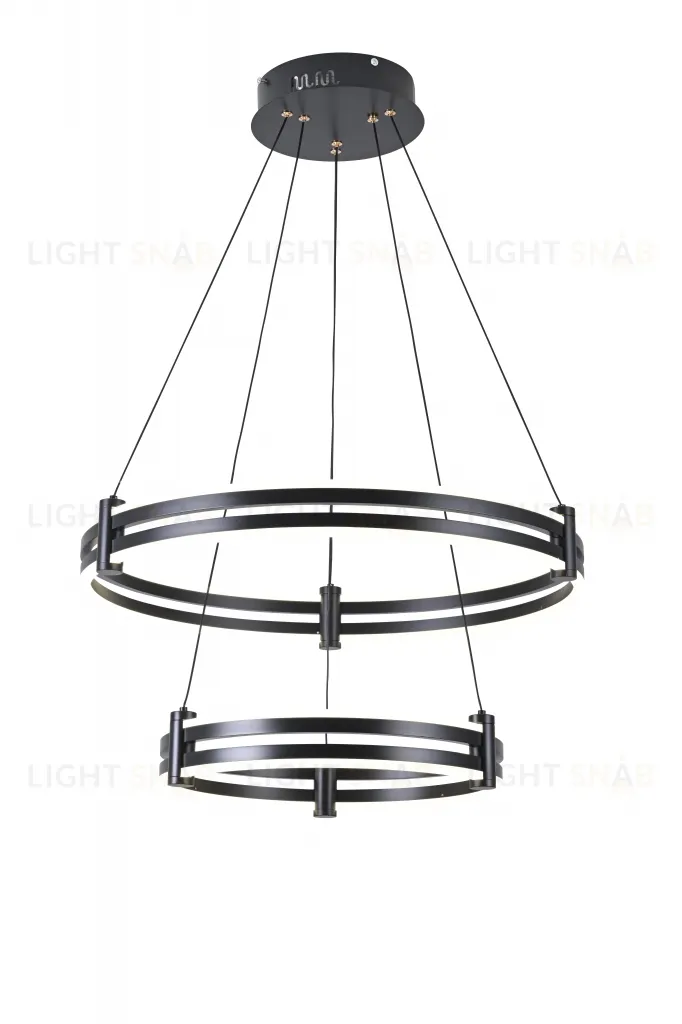 Подвесной светильник Zortes DUBLE-R ZRS.30514.09, Мощность - 125Вт, Тип лампы: LED, В -1500мм/350мм / Ш - Ø400мм+600мм ZRS.30514.09