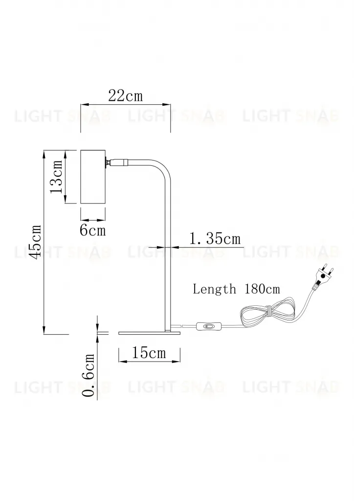 Лампа настольная Moderli V11002-TL Fine УТ000038651