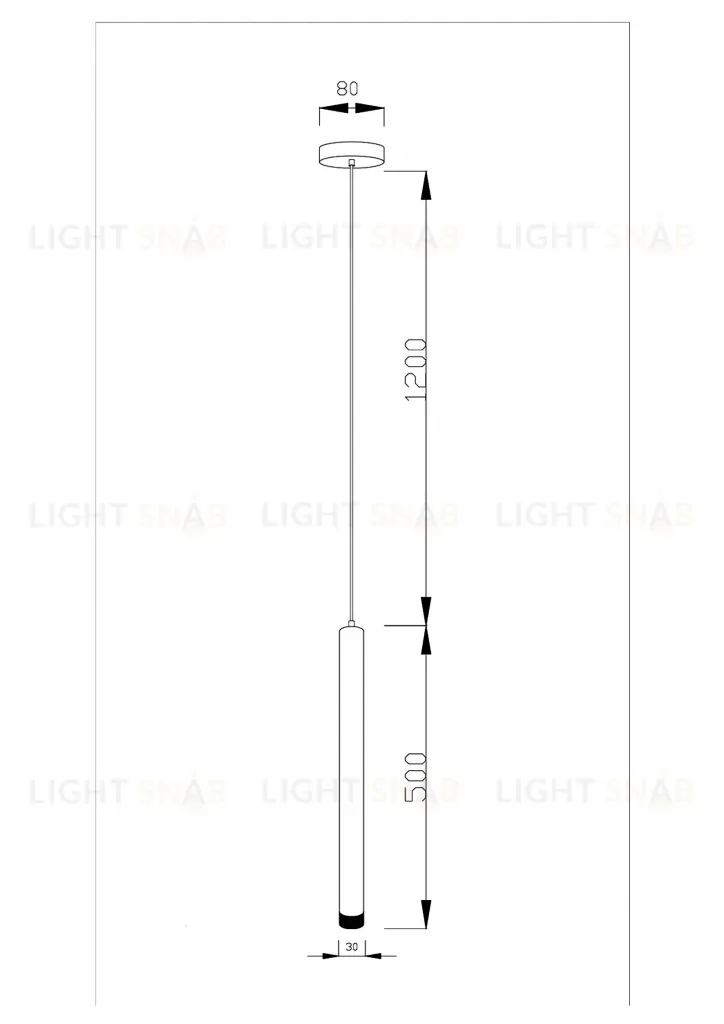Светодиодный подвесной светильник Moderli V2322-PL Siento LED*3W УТ000017269