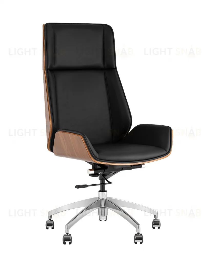 Кресло руководителя TopChairs Crown SN черный УТ000038530