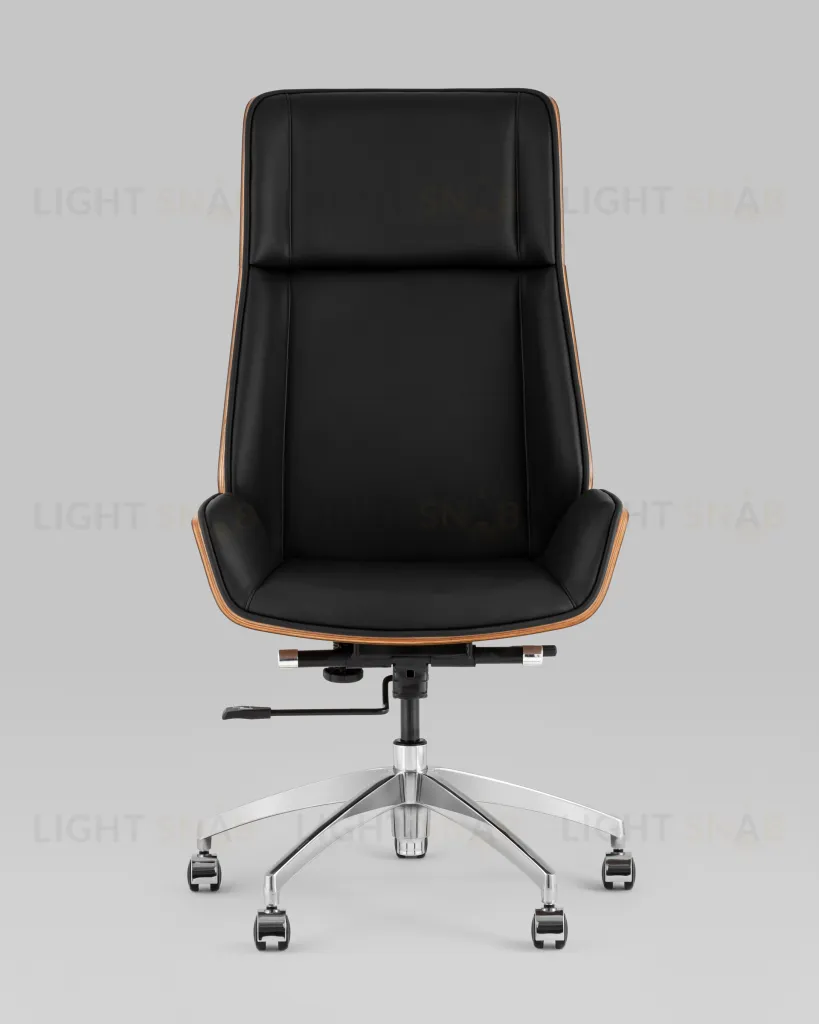 Кресло руководителя TopChairs Crown SN черный УТ000038530