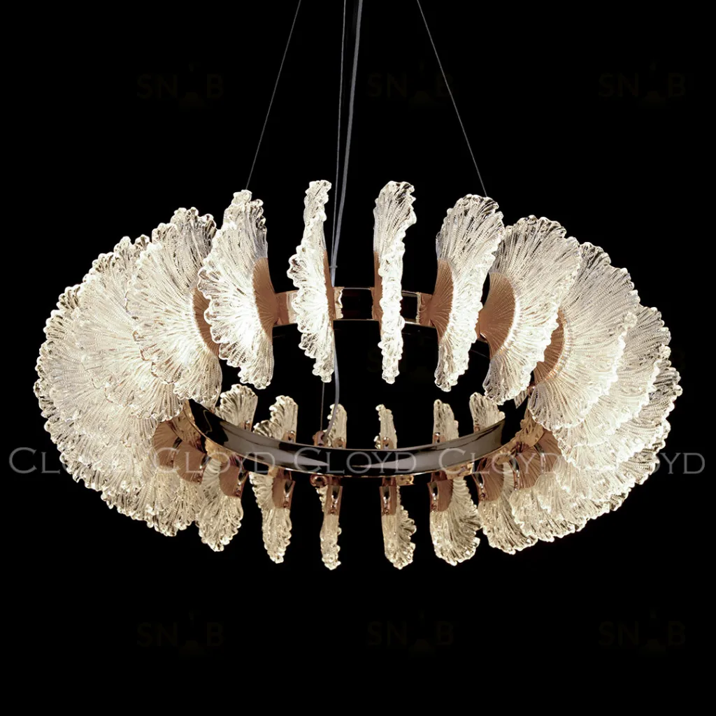  Люстра Cloyd ANTIGUA C1 / Ø60 см - золото (арт.11319)  11319