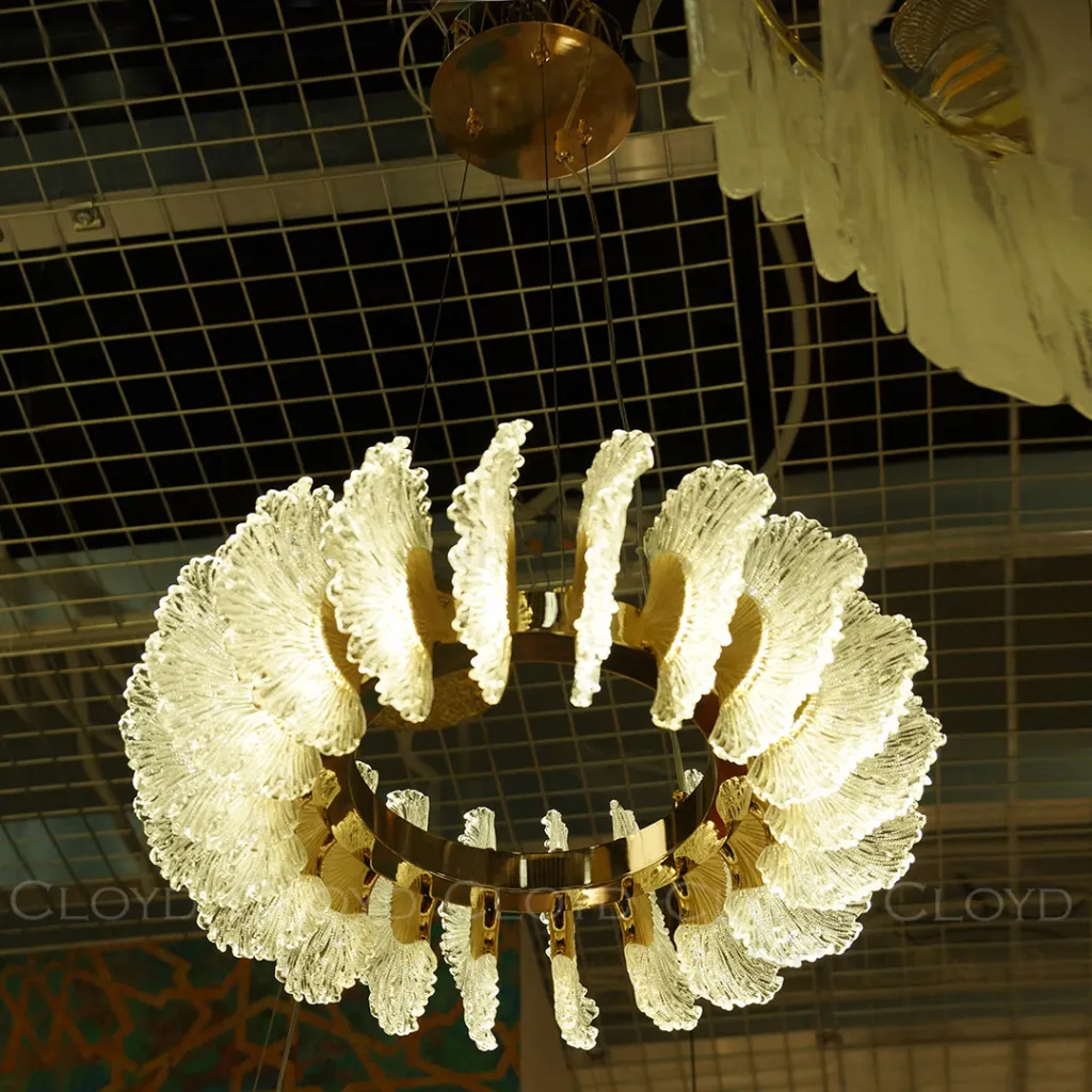  Люстра Cloyd ANTIGUA C1 / Ø60 см - золото (арт.11319)  11319