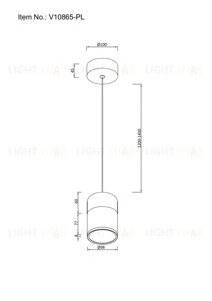 Светильник подвесной светодиодный Moderli V10865-PL Rinna УТ000037972