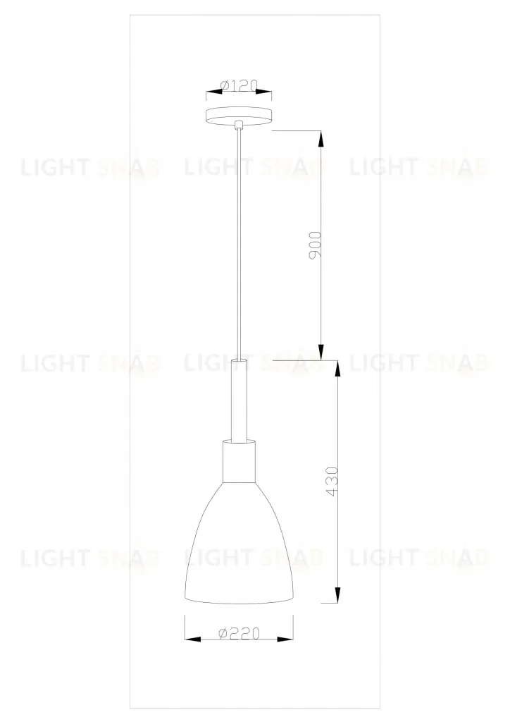 Подвесной светильник Moderli V10649-1P Toni УТ000037132