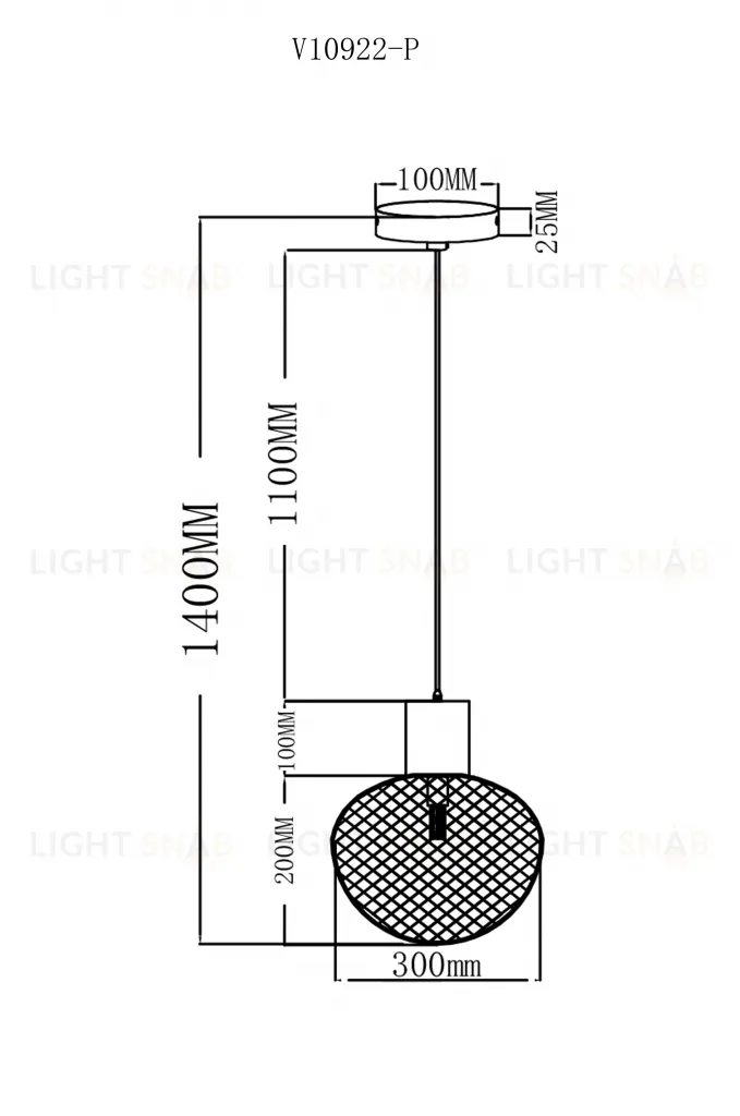 Светильник подвесной Moderli V10922-P Sunset УТ000038254