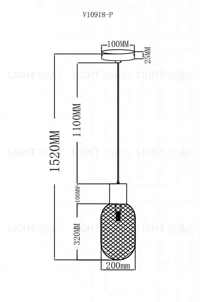 Светильник подвесной Moderli V10918-P Sunset УТ000038250