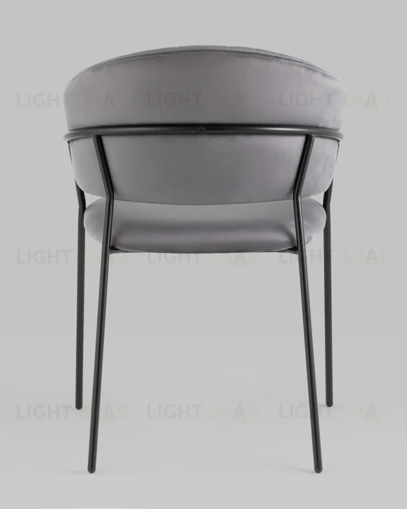 Стул Бруно велюр серый УТ000037667