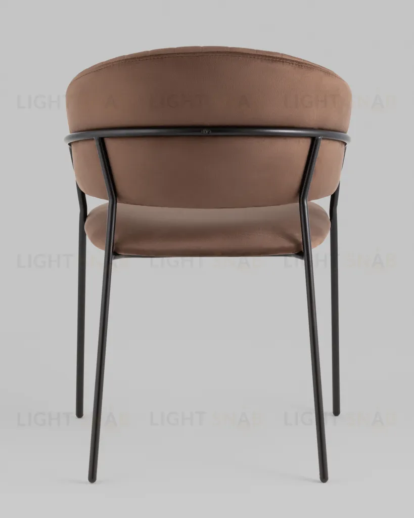 Стул Бруно велюр коричневый УТ000037663