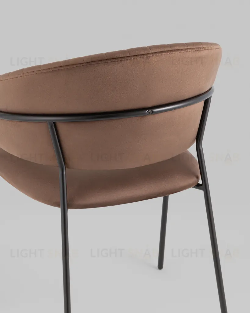 Стул Бруно велюр коричневый УТ000037663