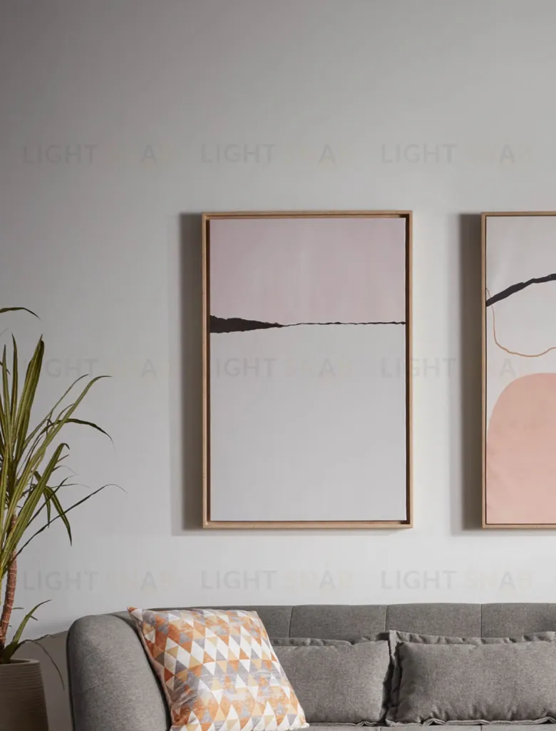 Картина Wrigley розово-белая 071033