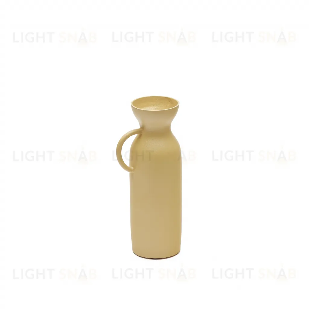 Pelras Ваза из горчичного алюминия 25 cm 160300