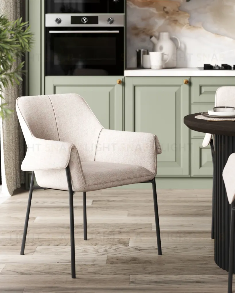 Кресло Бесс рогожка бежевый УТ000037065