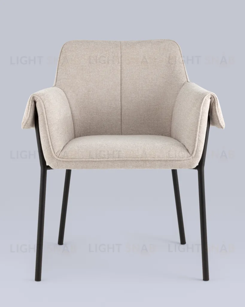 Кресло Бесс рогожка бежевый УТ000037065