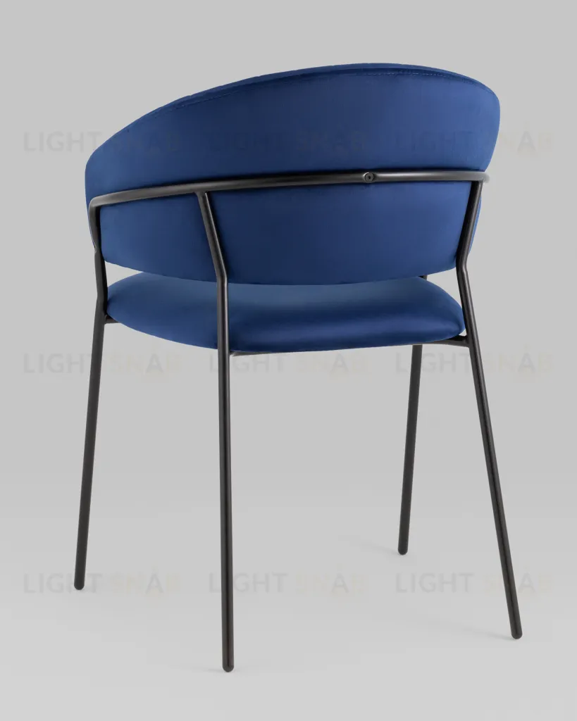 Стул Бруно велюр синий УТ000037668