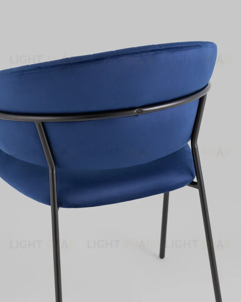 Стул Бруно велюр синий УТ000037668