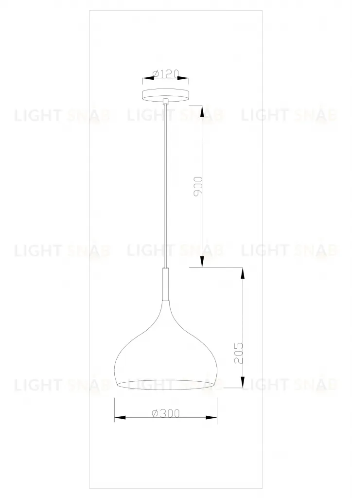 Подвесной светильник Moderli V1292-1P Eline 1*E27*60W УТ000017049