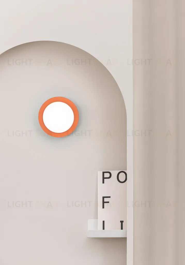 Настенный/потолочный светильник May коралловый LED 4W 2700K 119347