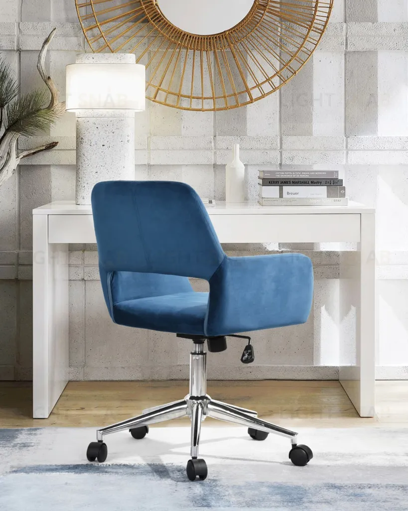 Кресло офисное Ross велюр синий УТ000003611